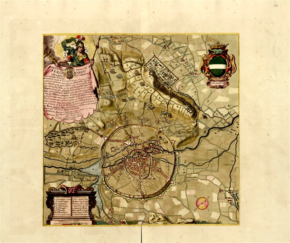 A collection of plans of fortifications and battles, 1684-1709 - (Europe) LOC 2008621715-26