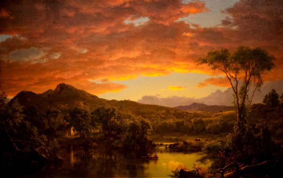 A Country Home Frederic Edwin Church HQ