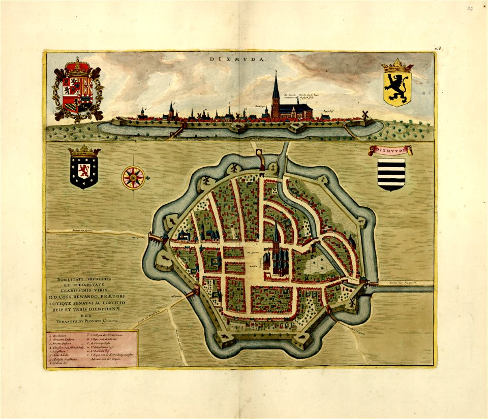 A collection of plans of fortifications and battles, 1684-1709 - (Europe) LOC 2008621715-4