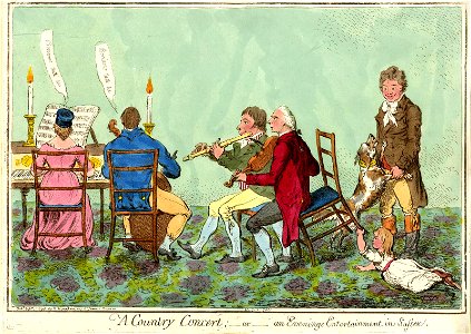 A Country Concert;-or-An evenings entertainment in Sussex. (BM 1851,0901.932)