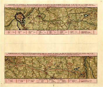 A collection of plans of fortifications and battles, 1684-1709 - (Europe) LOC 2008621715-7