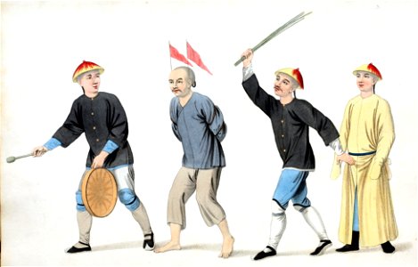 A Culprit conducted to Trial