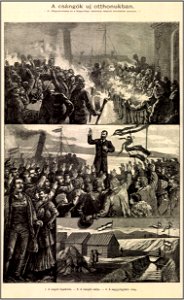 A csángók új otthonukban. Mo. és a Nagyvilág, 1883