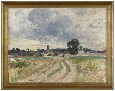 A Country Church. Study (Alfred Wahlberg) - Nationalmuseum - 20761
