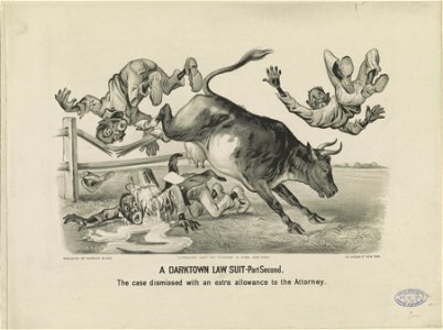 A darktown law suit-part second- The case dismissed with an extra allowance to the attorney LCCN91724658