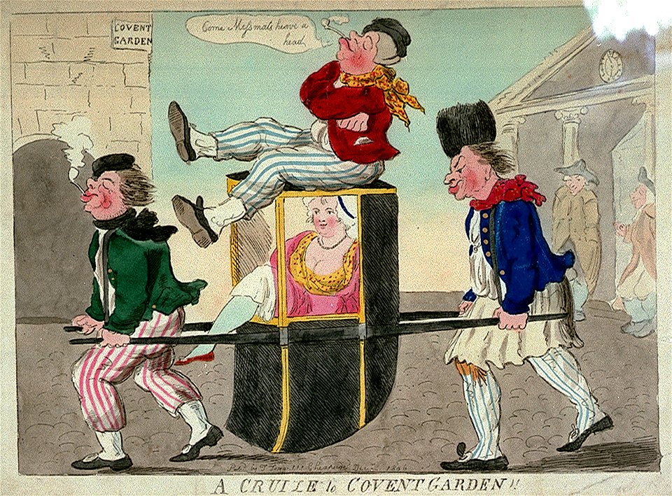 A Cruize to Covent Garden!! (caricature) RMG PW4168