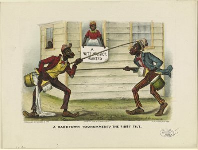 A darktown tournament, - the first tilt LCCN91790196