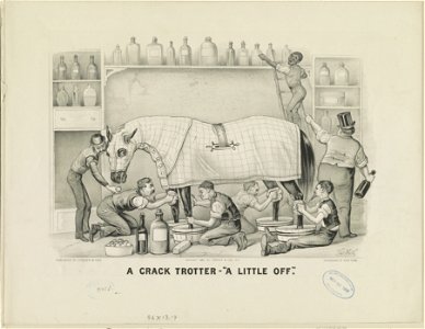 A Crack trotter-A little off LCCN91722968