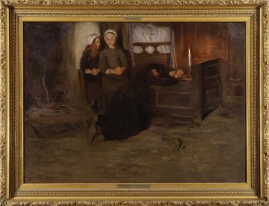 A Death-Bed in Brittany (Allan Österlind) - Nationalmuseum - 18687
