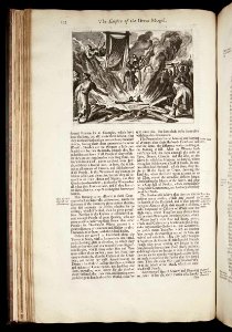 A depiction of sati from 'Asia the first part... The Vast Empire of the Great Mogol and Other Parts of India...' by John Ogilby, London, 1673. Free illustration for personal and commercial use.