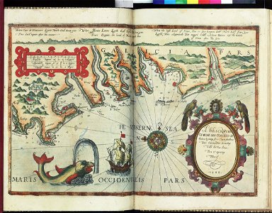 A description of the sea coastes of Galicia beginning from Cap de finisterre unto Camino, done according to the true situation and appearing thereof. 1588. RMG F8001