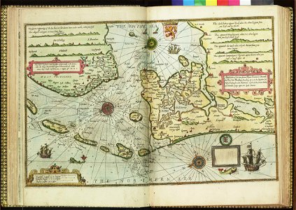 A description of the two famous rivers, streames or channells the Flie and the Maersdeepe streaching up in to the sowther sea before Enchuysen unto Amsterdam. Wyth all the sandes bankes and showldes, lying upon the sayde RMG F7988