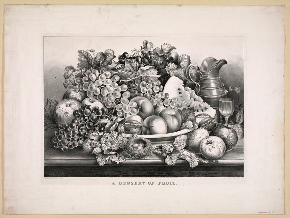 A Dessert of fruit LCCN91795888