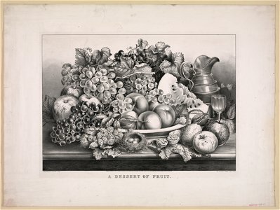 A Dessert of fruit LCCN91795888