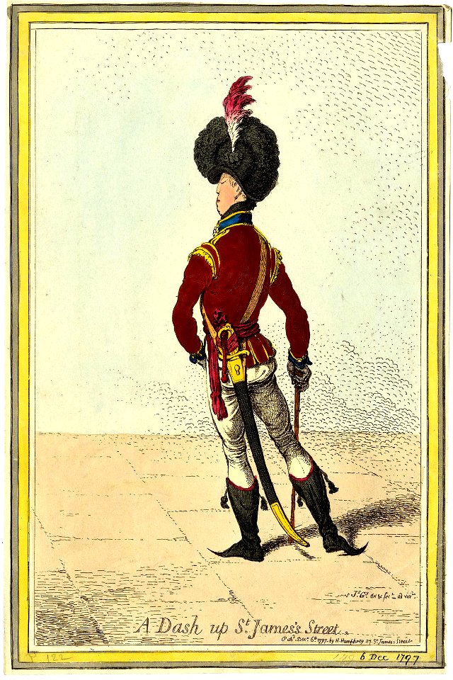 A dash up St James's Street. (BM 1868,0808.6672)