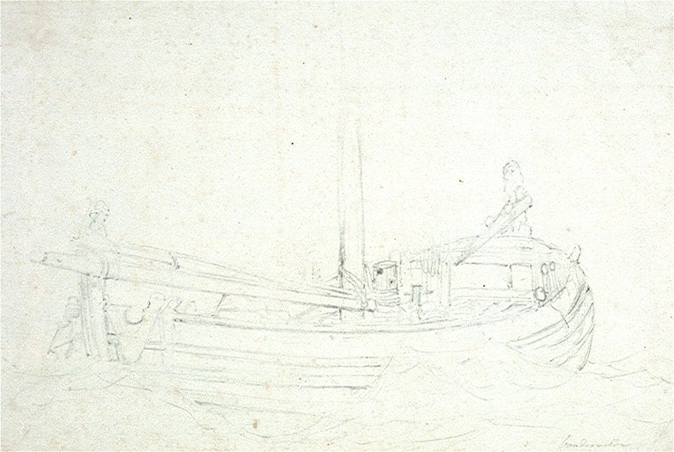 A dogger at sea RMG PW6873