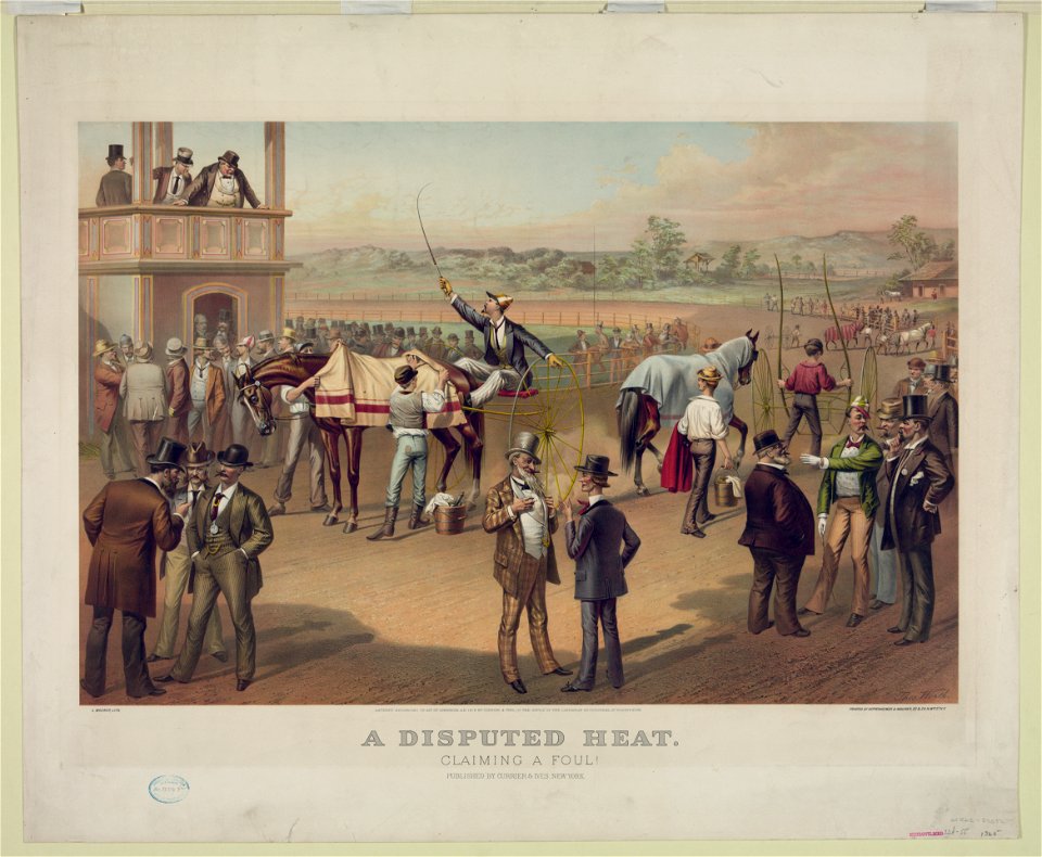 A disputed heat- Claiming a foul! LCCN91795962
