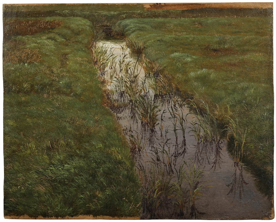 A Ditch (Lorenz Frølich) - Nationalmuseum - 212696