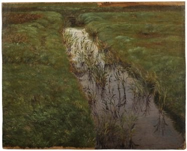 A Ditch (Lorenz Frølich) - Nationalmuseum - 212696