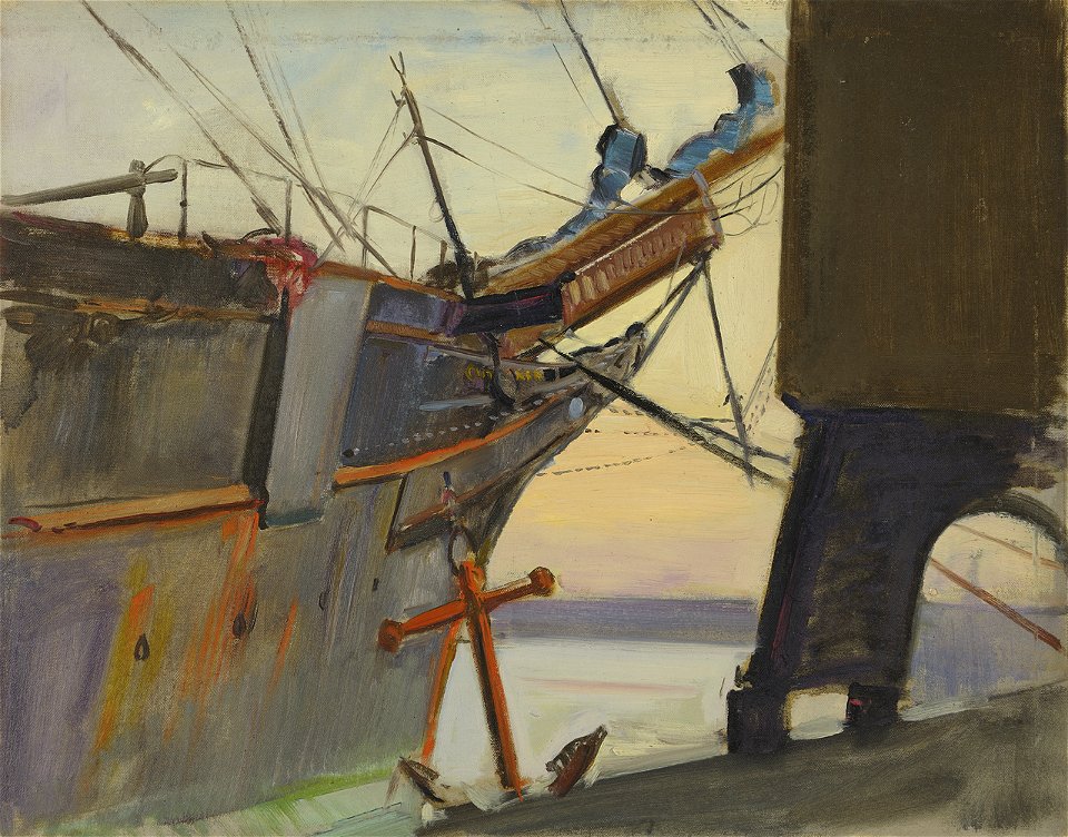 A dock scene RMG L8762