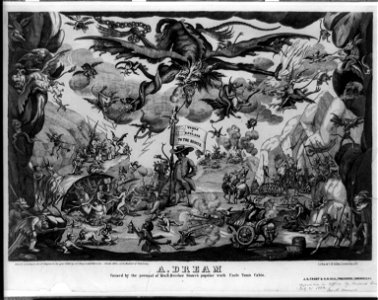 A dream caused by the perusal of Mrs. H. Beecher Stowe's popular work Uncle Tom's Cabin LCCN2004665375