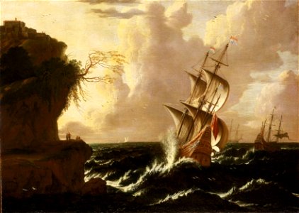 A Dutch Ship in a Storm RMG BHC0795