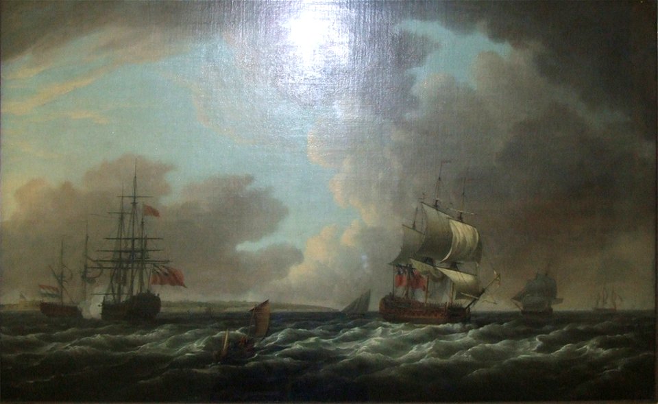 A Dutch Ship Saluting an English Flagship RMG RP6484
