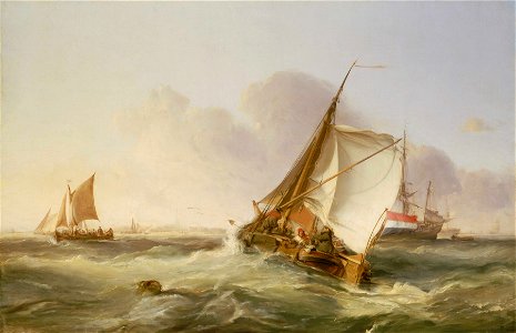 A Dutch Boeier in a Fresh Breeze RMG BHC1137