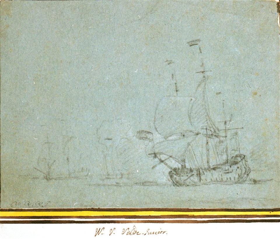 A Dutch ship with the wind on the port quarter RMG PW6991