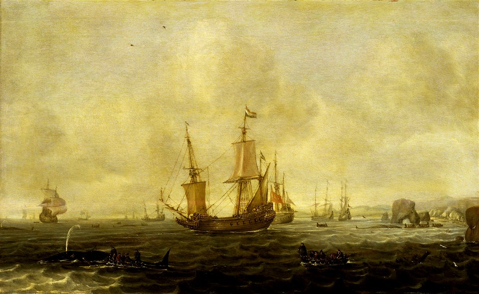A Dutch Whaling Fleet RMG BHC0798