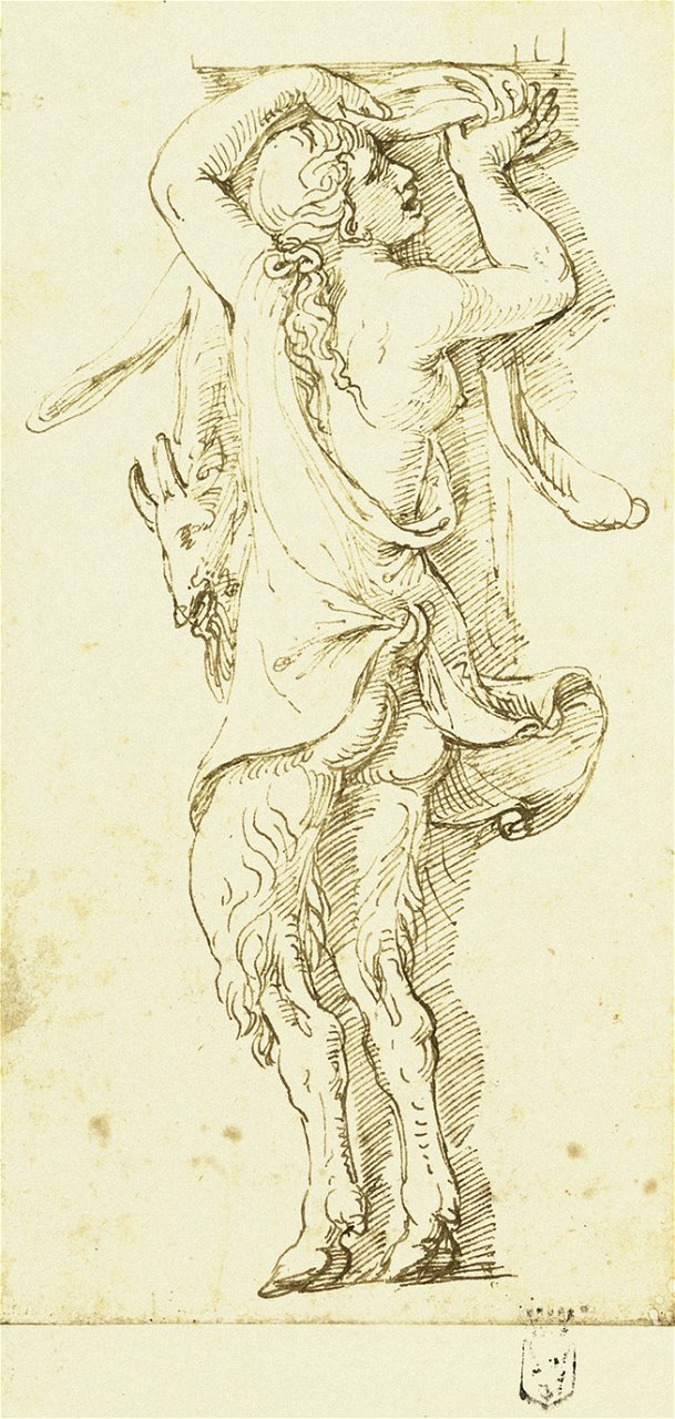 A Female Satyr (ca. 1527 - 1530)