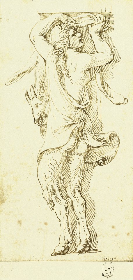 A Female Satyr (ca. 1527 - 1530)