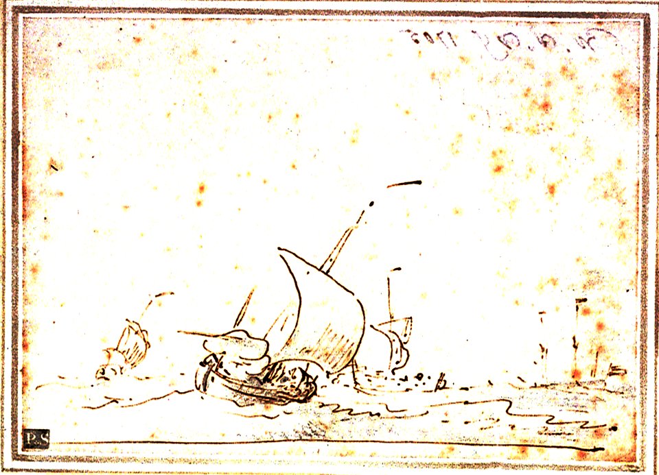 A Dutch pink in a heavy sea RMG PV5286