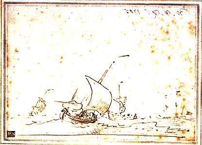 A Dutch pink in a heavy sea RMG PV5286