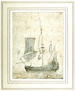 A Dutch ship under easy sail RMG PU0713