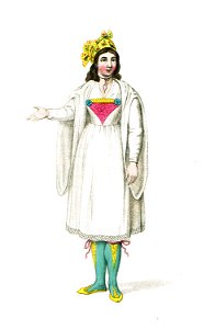 A female of the island of Naxos - Dalvimart Octavien - 1804