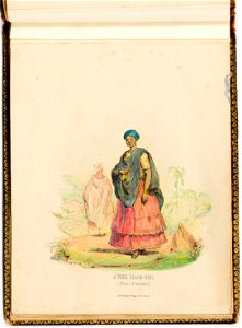 A Free Black-Girl, da Coleção Brasiliana Iconográfica