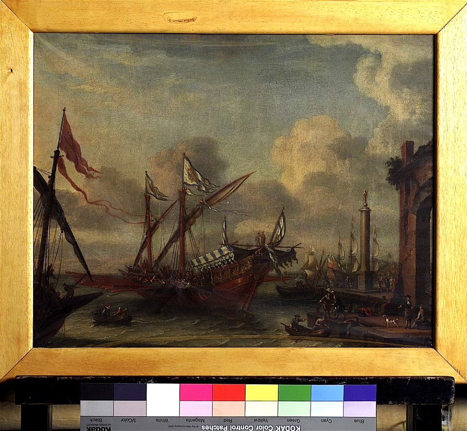 A Galley off a Mediterranean Port RMG BHC0878