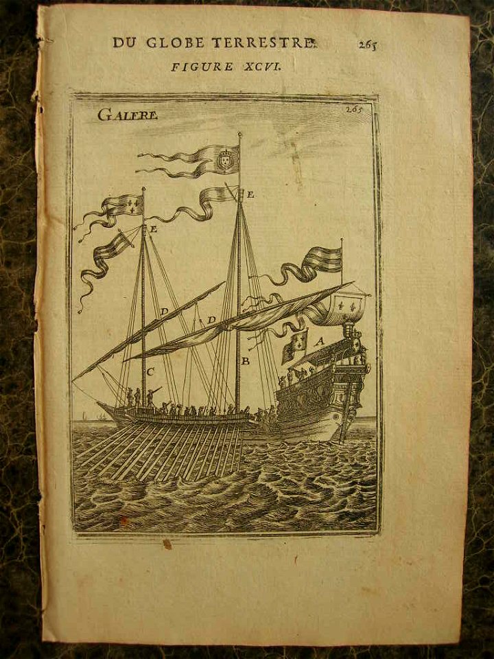 A galere, 1683