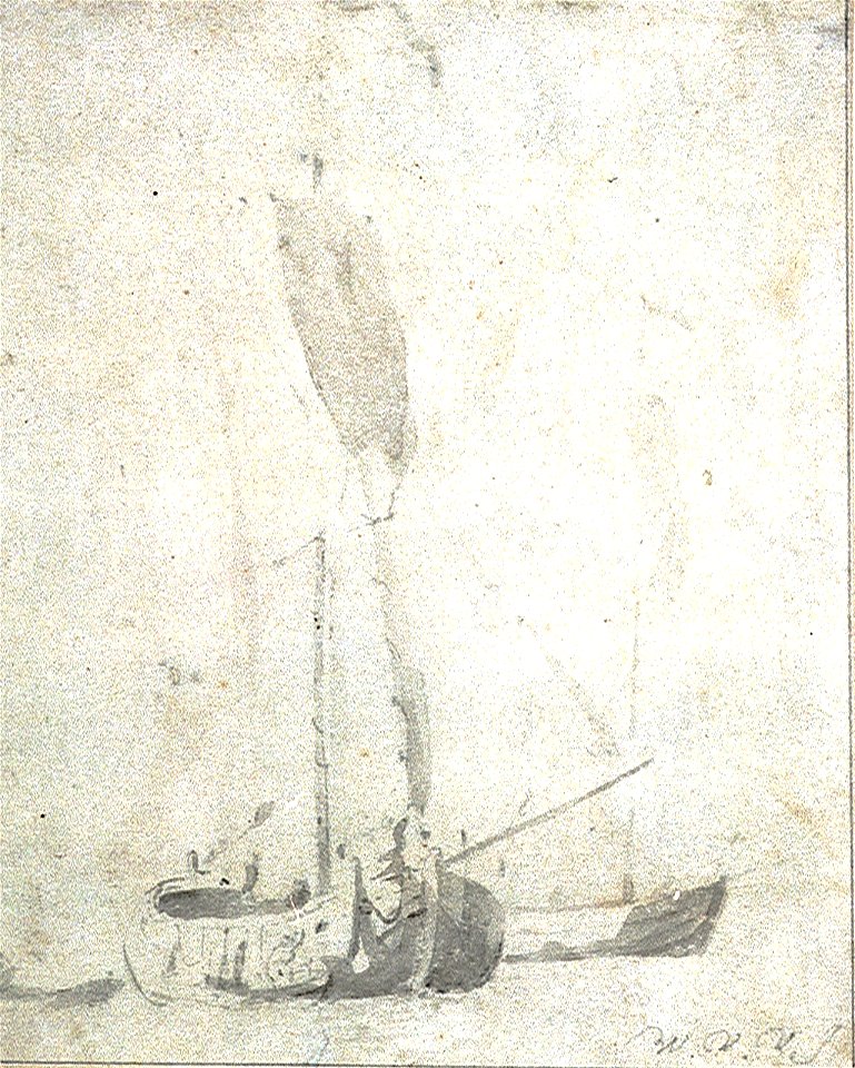 A galjoot in a light breeze RMG PV5222