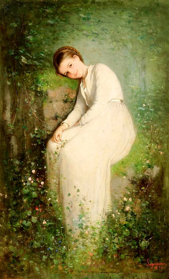 A flower among the flowers