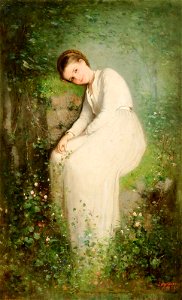 A flower among the flowers