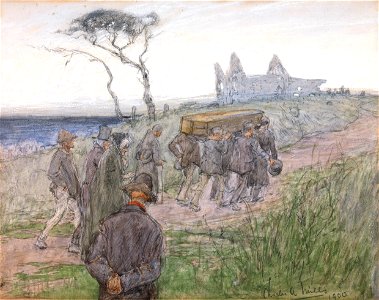 A Funeral Procession P5332