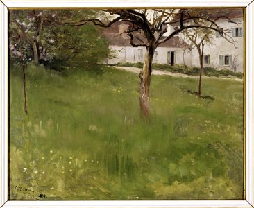 A Garden in Grez (Georg Pauli) - Nationalmuseum - 22314