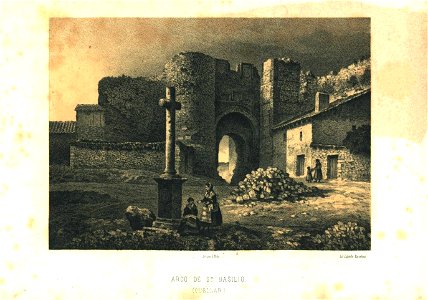 Arco de San Basilio (Cuéllar) (1865) - Parcerisa, F. J.