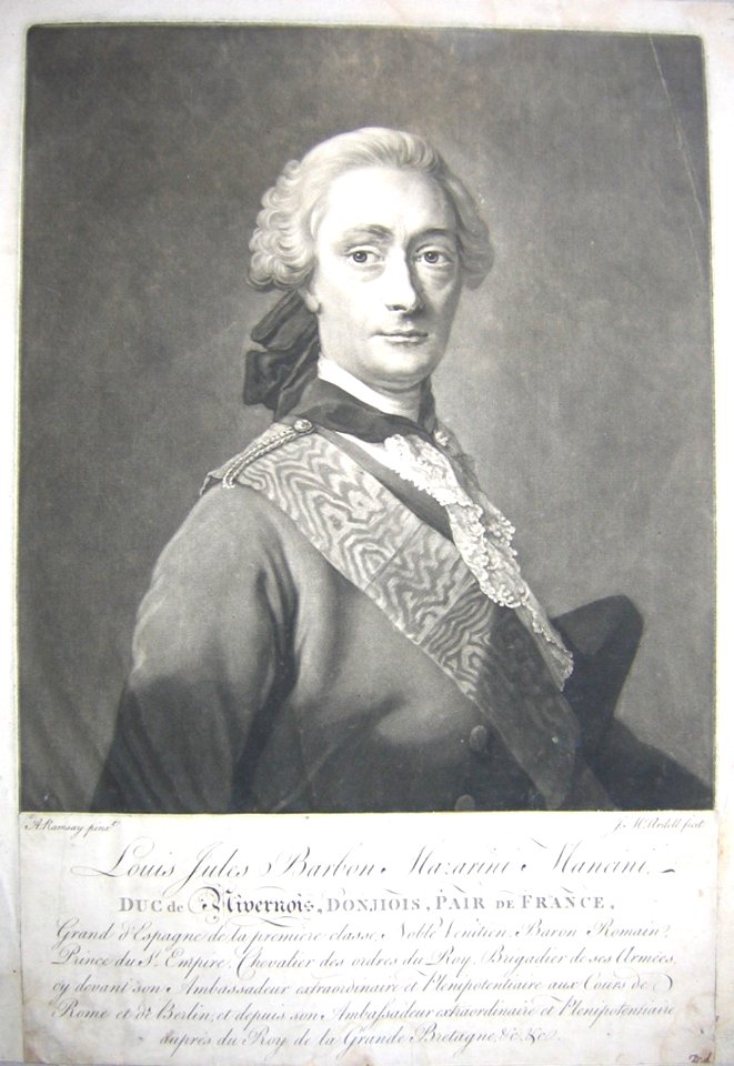 Ardell (d'après Ramsay) - Louis Jules Barbon Mazarini Mancini