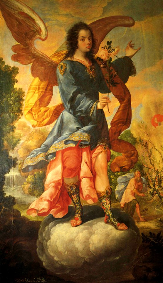 Arcángel Baraquiel - Cristóbal de Villalpando