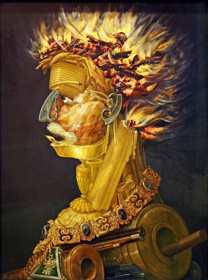 Arcimboldo Feuer@Kunsthist. Museum Wien