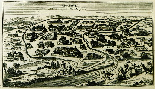 Ardebil int coninckryck van Persien - Peeters Jacob - 1690