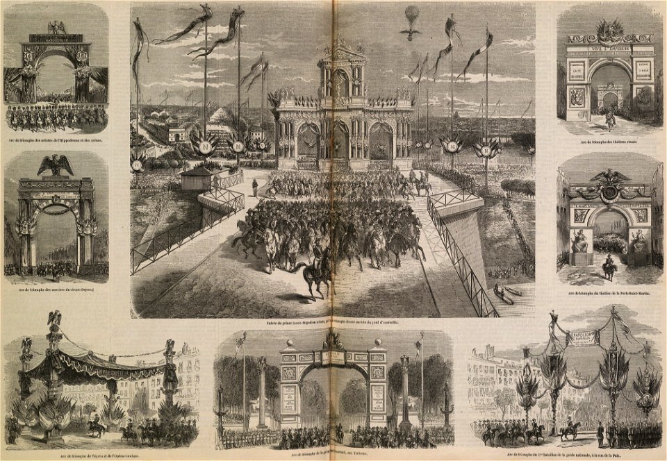 Arcs de triomphe de Paris
